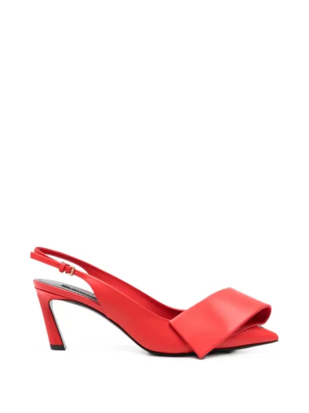 Pantofi cu toc Givenchy slingback roșu
