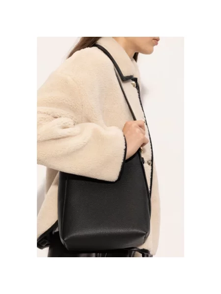 Torebka hobo Tory Burch skórzana czarna