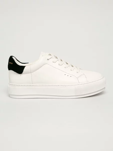 Sneakersy Kurt Geiger London skórzane białe