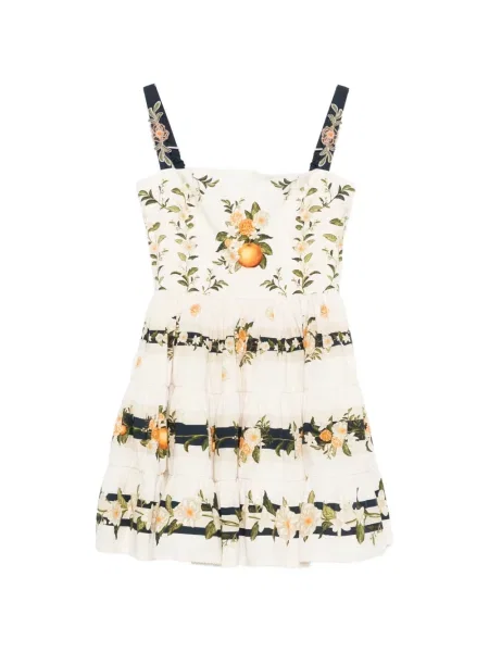 Rochie mini Agua By Agua Bendita cu model floral cu imagine