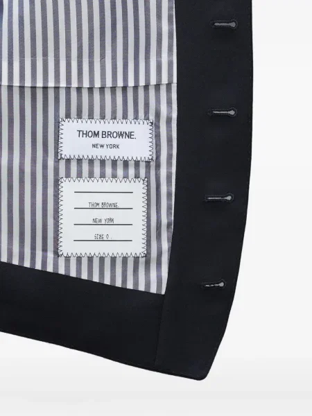 Vestă Thom Browne cu dungi negru