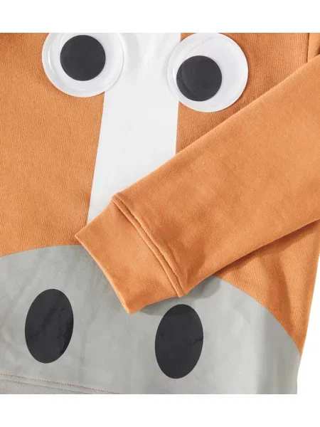 Φλις φούτερ Stella Mccartney καφέ