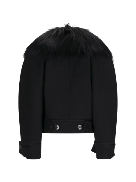 Geacă Blumarine cu două rânduri de nasturi negru