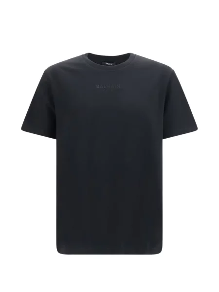 Tricou Balmain cu broderie negru