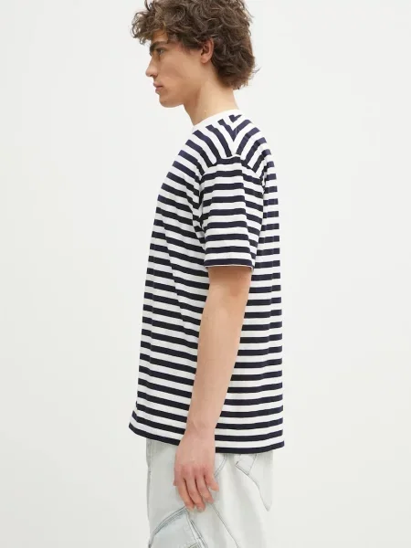 Футболка Marcelo Burlon в полоску белая