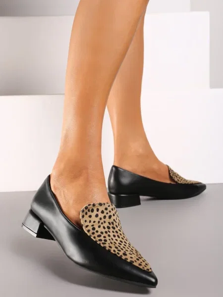 Pantofi casual negri