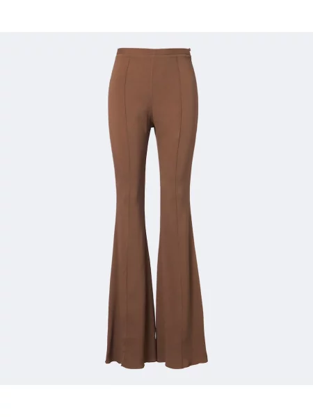 Pantaloni Taller Marmo cu talie înaltă maro