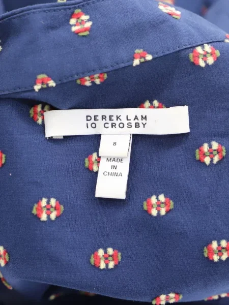 Μπλούζα Derek Lam 10 Crosby με κέντημα μπλε