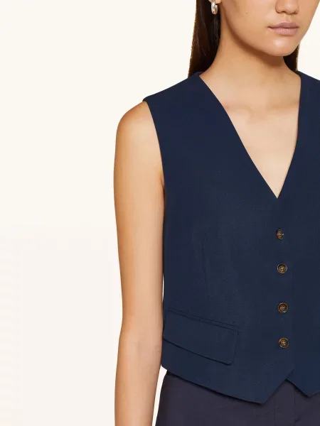 Claudie Pierlot Kamizelka Typu Blezer blau granatowa