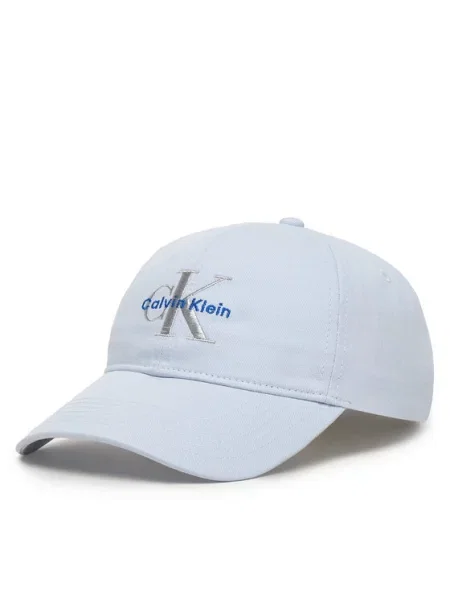 Calvin Klein Šilterica Monologo Embroidery Baseball Hat Svijetloplava plava