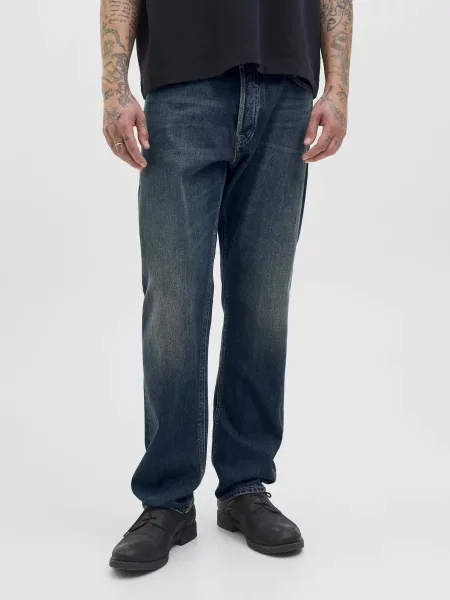 Прямі джинси JACK & JONES синій