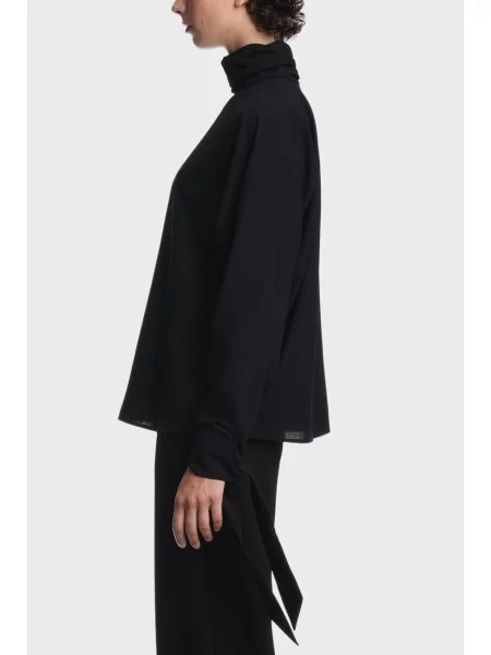 Блуза Emporio Armani чорна