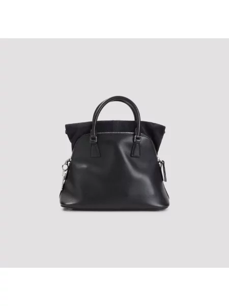 Torebka Maison Margiela skórzana szara