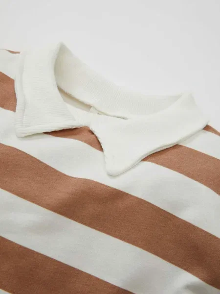 Tricou polo copii Defacto maro