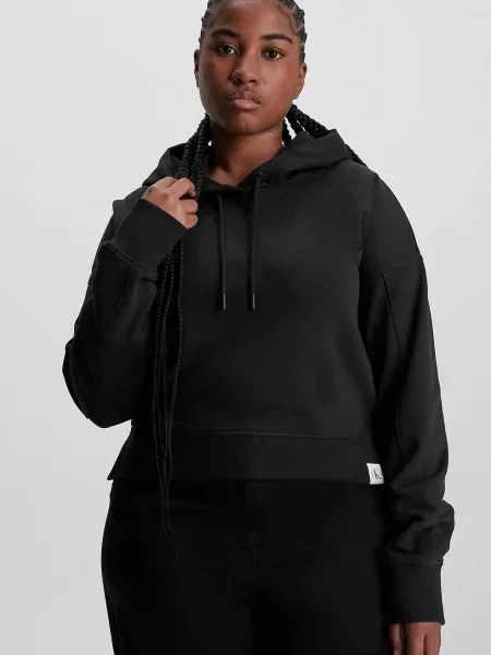 Толстовка Calvin Klein Jeans чорна