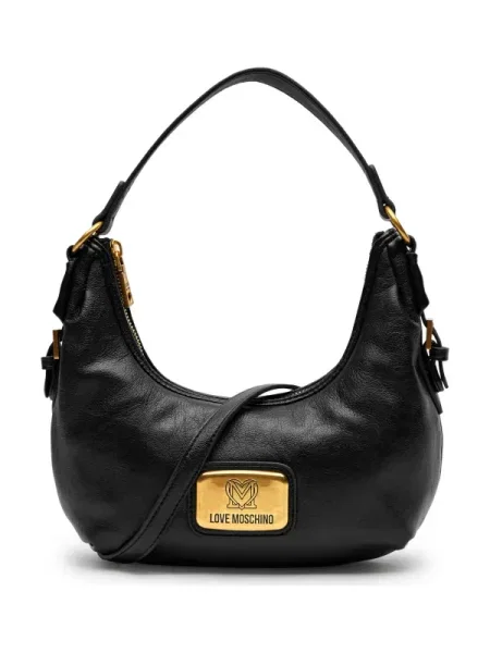 Geanta hobo Love Moschino negru