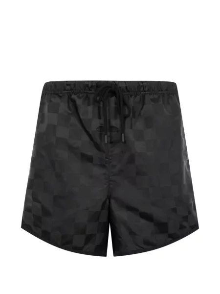 Sală de gimnastică scurt pantaloni scurți Fear Of God Essentials în carouri negru