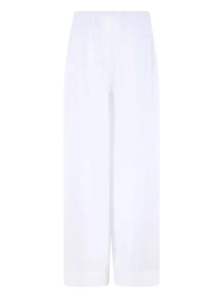 Pantaloni cu picior drept Gran Sasso alb
