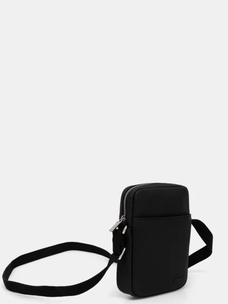 Geantă Lacoste clasică negru