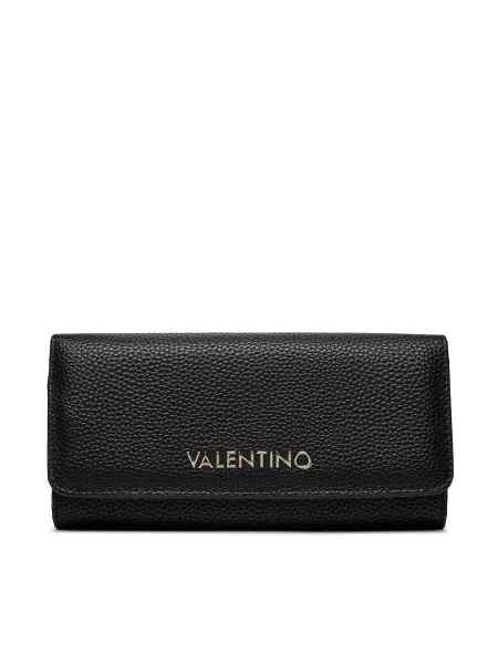 Valentino Bags denarnica iz umetnega usnja BRIXTON črna