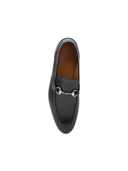 Półbuty Gucci skórzane czarne