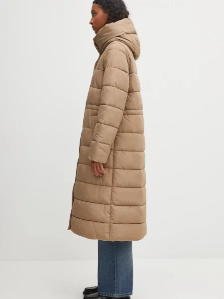 Μπουφάν Barbour Freya Puffer Jacket καφέ