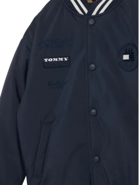 Tommy Hilfiger Bomber striukė Graphic Tamsiai mėlyna