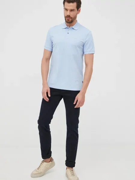 Polo majica Boss modra