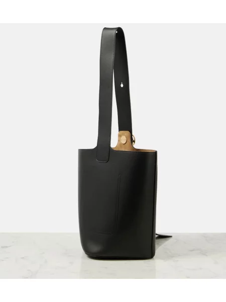 Geantă bucket Loewe din piele negru