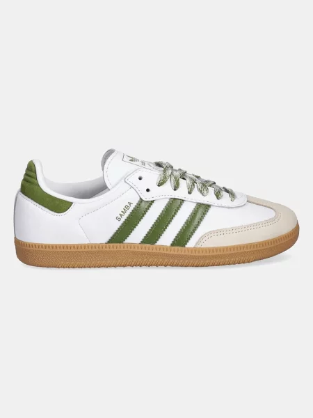 Δερμάτινα αθλητικά παπούτσια adidas Originals Samba Og W άσπρο λευκό