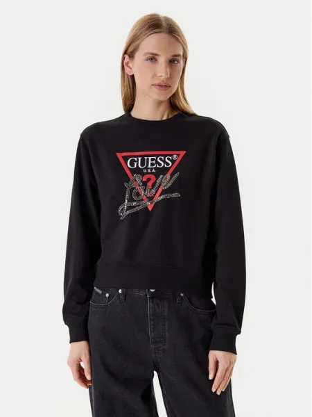 Guess Bluză negru