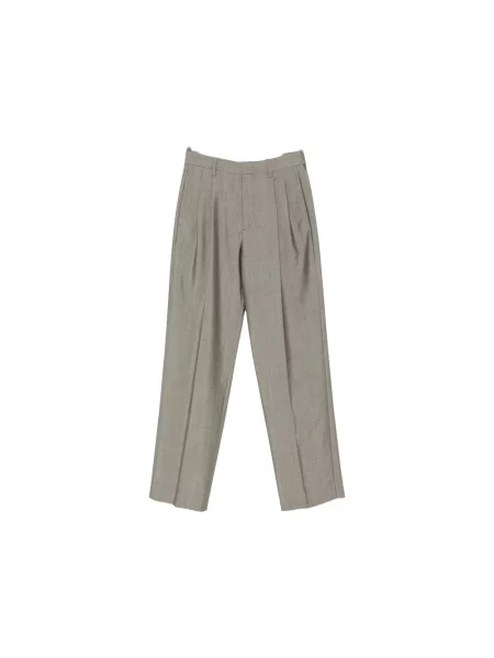 Spodnie Victoria Beckham szare
