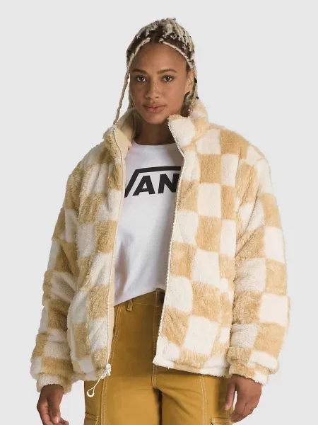 Куртка Vans без косточек бежевая