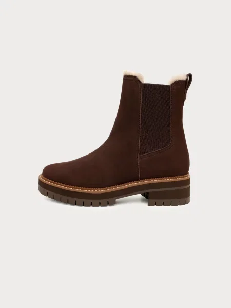 TOMS Ghete chelsea închis maro