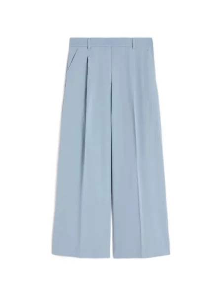 Pantaloni Weekend Max Mara albastru
