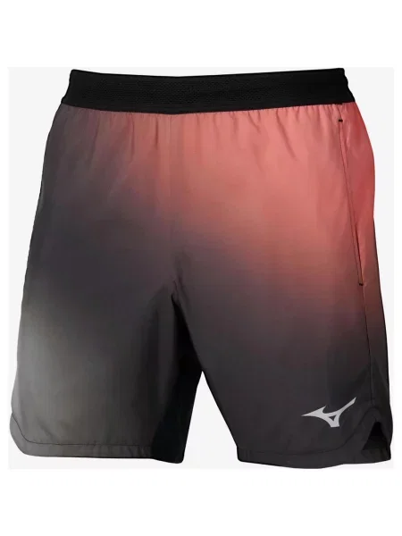 Szorty Mizuno Tennis czerwony S czarny