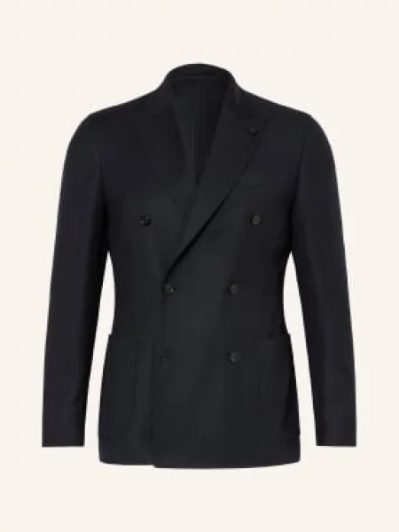 Lardini Marynarka Extra Slim Fit blau granatowa