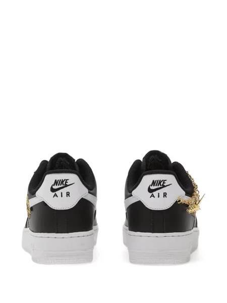 Sneakerși Nike Air Force 1 cu șireturi din dantelă alb