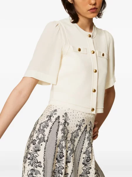 Cardigan Twinset tricotate