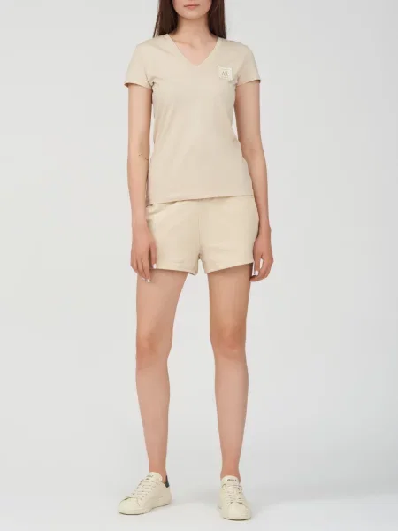 Футболка Armani Exchange бежева