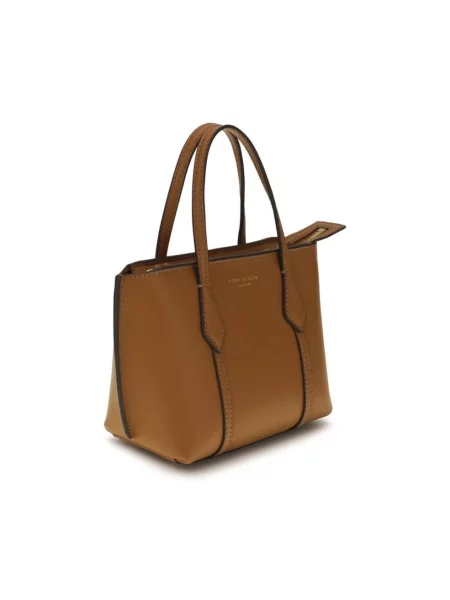Torebka Tory Burch skórzana brązowa