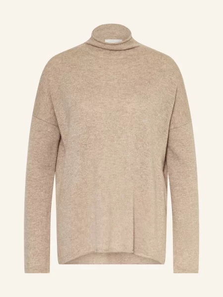 Allude Sweter Z Kaszmiru beige beżowy