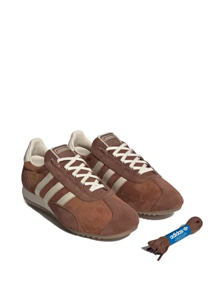 Prugasta nogomet majica Adidas s autogramom bijela