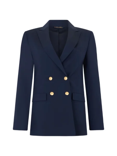 Sacou Brooks Brothers cu două rânduri de nasturi albastru