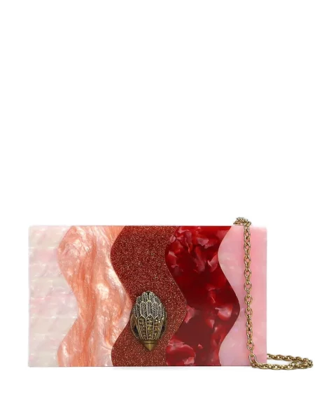 Geantă plic Kurt Geiger London roz