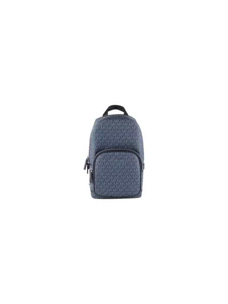 Torba crossbody Michael Kors z nadrukiem niebieska