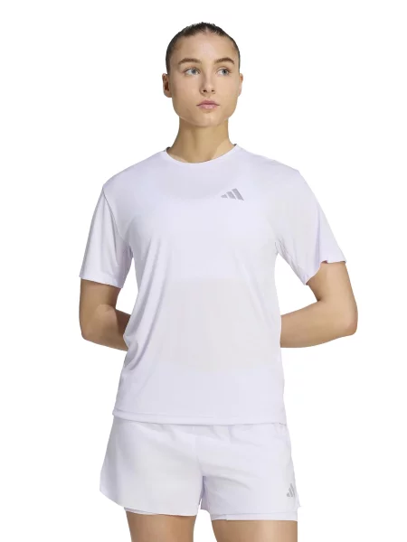 ADIDAS PERFORMANCE Funkčné tričko Ess svetlosivá / pastelovo fialová