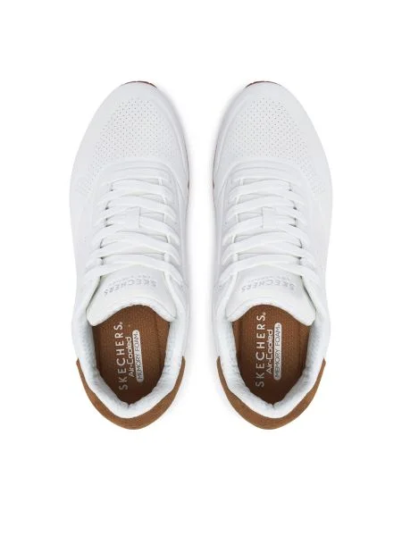 Skechers Sneakersy Uno Suited On Air biela