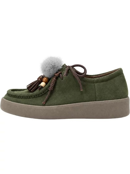 Pantofi Meline verde