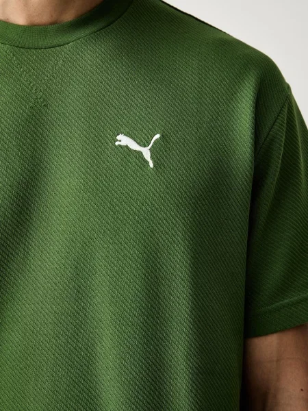 Puma футболка з бавовною Essentials Elevated